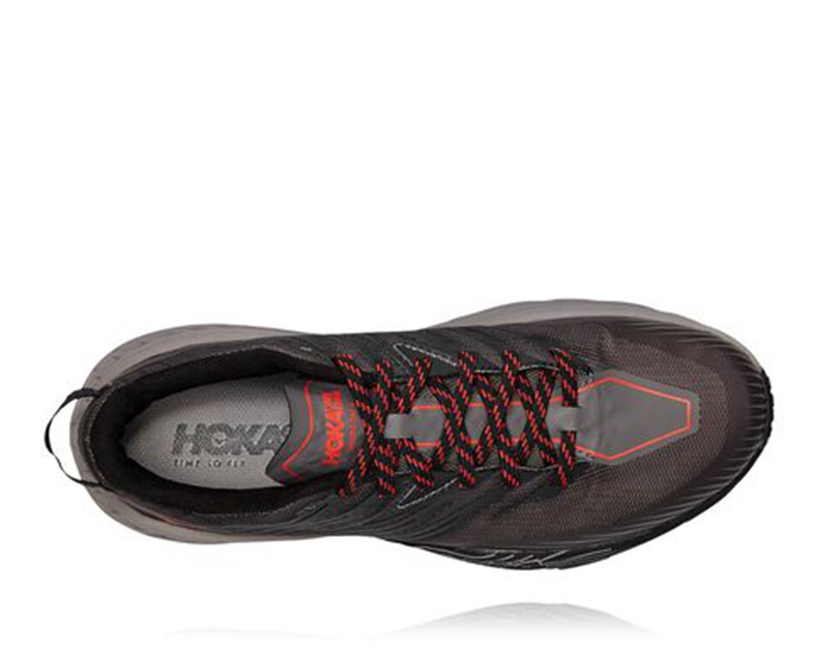 Hoka One One Trail Schoenen Heren - Speedgoat 4 - Zwart - BE7142360